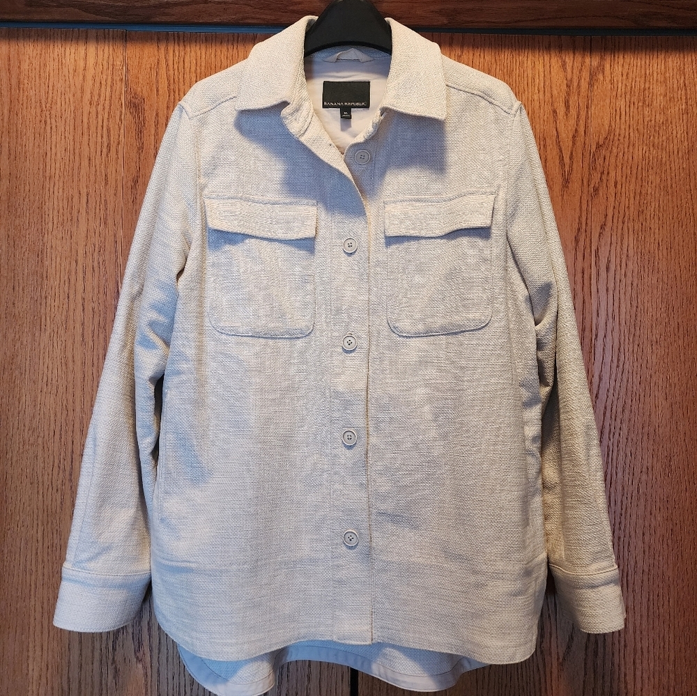 Banana Republic Shacket - Like New - Size